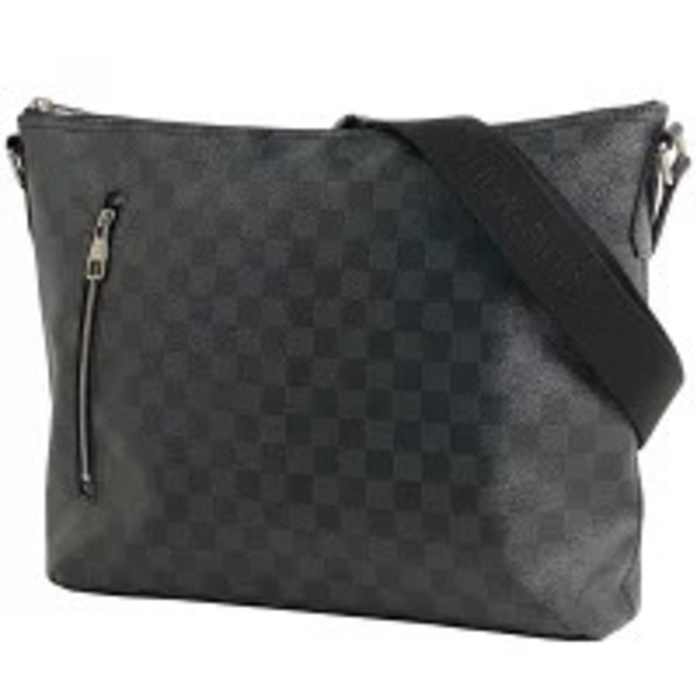 Louis Vuitton Mick Shoulder Bag Damier Graphite Black